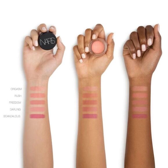 NARS | "Orgasm" Pink Air Matte Blush Cheek Peachy Pink Shimmer | 0.21 Oz (6 g) - Picture 1 of 5